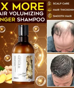 2x More Hair Volumizing Ginger Shampoo