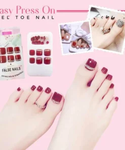 Easy Press On Gel Toe Nail+