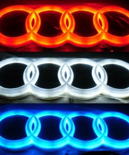 4D Car Logo Badge LED Light