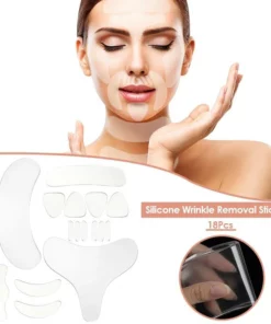 Reusable Silicone Wrinkle Removal Sticker Face Forehead Neck Eye Sticker Pad Anti Aging Patch Face Lifting Mask Skin Care Tools