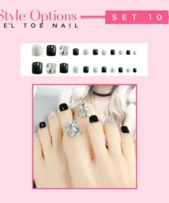 Easy Press On Gel Toe Nail+