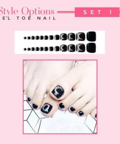 Easy Press On Gel Toe Nail+