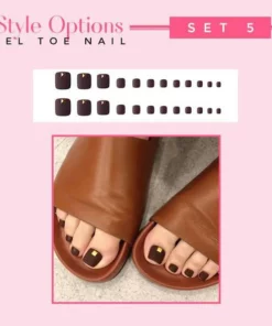 Easy Press On Gel Toe Nail+