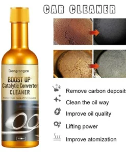 2PCS Boost Up Vehicle Engine Catalytic Converter Cleaner Multipurpose Deep  Clean