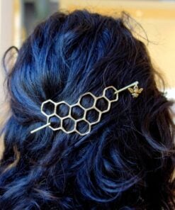 Bee Hair Twist Bun Pin