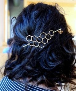 Bee Hair Twist Bun Pin