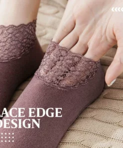 2021 New Fashion Lace Warmer Socks