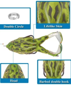 🎁Early Christmas Promotion-🐠Double Propeller Frog Soft Bait