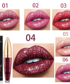 【Buy 2+ Get EXTRA 25% OFF】18 Color Diamond Shiny Long Lasting Lipstick