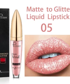 【Buy 2+ Get EXTRA 25% OFF】18 Color Diamond Shiny Long Lasting Lipstick