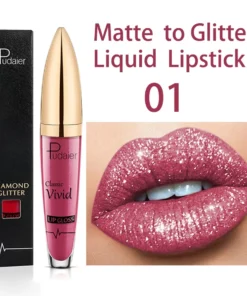 【Buy 2+ Get EXTRA 25% OFF】18 Color Diamond Shiny Long Lasting Lipstick