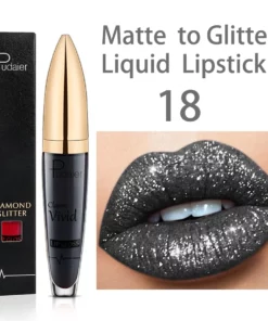 【Buy 2+ Get EXTRA 25% OFF】18 Color Diamond Shiny Long Lasting Lipstick