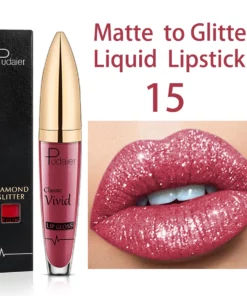 【Buy 2+ Get EXTRA 25% OFF】18 Color Diamond Shiny Long Lasting Lipstick