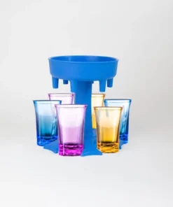 6 Shot Glass Dispenser[NewYear SALE! 50% OFF+15%Coupons]