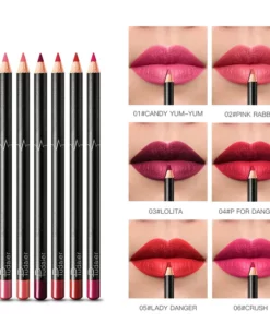 36 Colors Waterproof Non-marking Matt Velvet Lipstick Liner Pencil