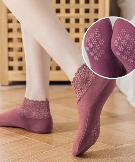 2021 New Fashion Lace Warmer Socks