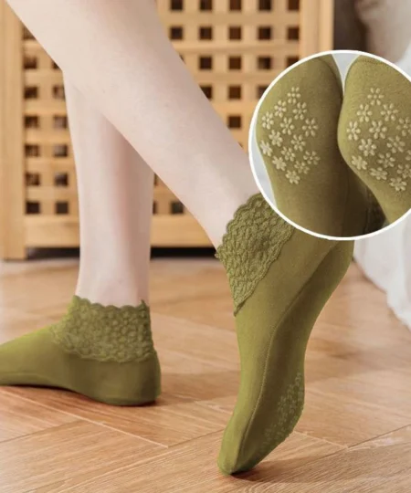 2021 New Fashion Lace Warmer Socks