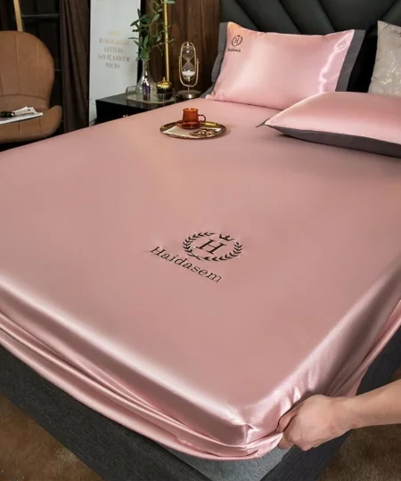 The cold feeling - Ice silk bed sheet 🎁Summer Promotion - Free pillowcase🎁