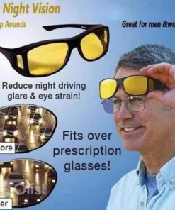 🔥Buy 1 Get 1 Free🔥Night Vision UV Driving Glasses