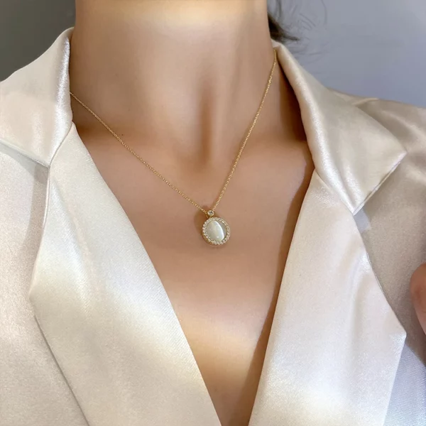 Cat's Eye Moonstone Necklaces