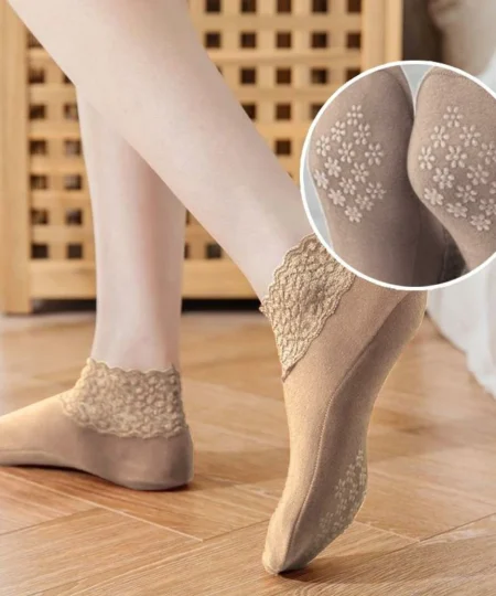 2021 New Fashion Lace Warmer Socks