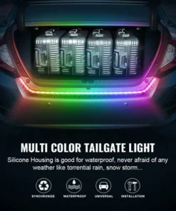 Million Color Tailgate Light Bars