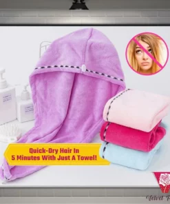 NanoWrap Hair Drying Towel (Buy 1 Get 1 Free)