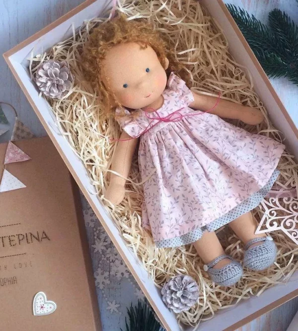 Handmade Waldorf Doll - Celeste