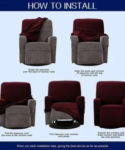 Stretchable Recliner Sofa Slipcover(🔥 Special Offer - 50% OFF )