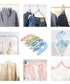 (SUMMER HOT SALE – 50% OFF) Convenience of Travel-Folding Clothes Hanger