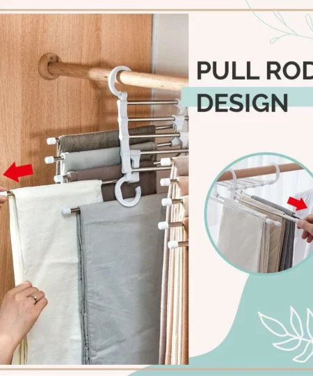 🔥(HOT SALE-50% OFF)Multi-functional Pants Rack-Buy 2 Get Extra 10% Off