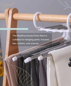 🔥(HOT SALE-50% OFF)Multi-functional Pants Rack-Buy 2 Get Extra 10% Off