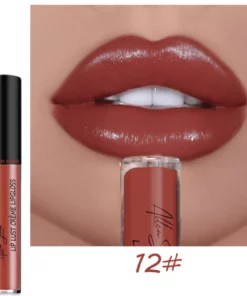 70%OFF--12 Color Cream Texture Lipstick Waterproof