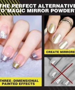 Mirror Metallic Nail Gel