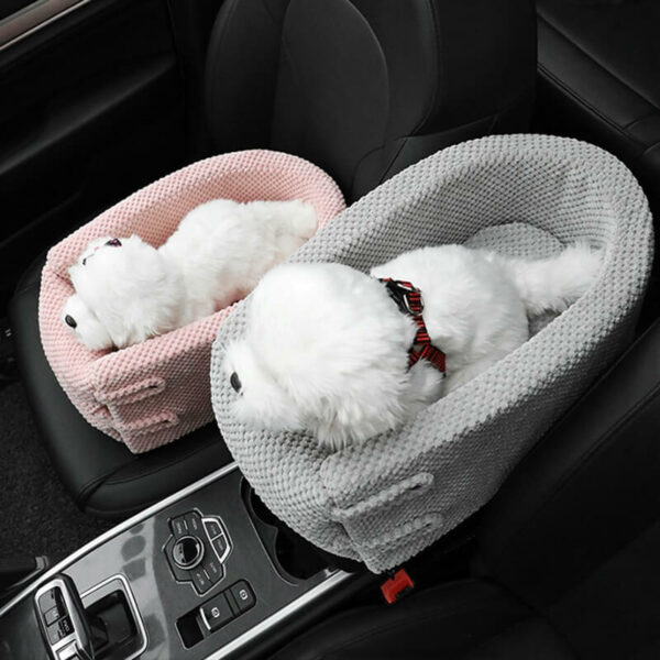 Snuggly-Safe Puppy Car Seat