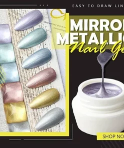 Mirror Metallic Nail Gel