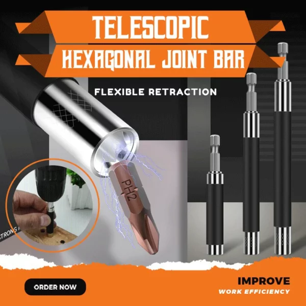 TELESCOPIC HEXAGONAL JOINT BAR