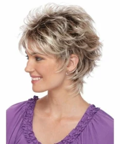 New Wig Women's Gradient Short Curly Hair