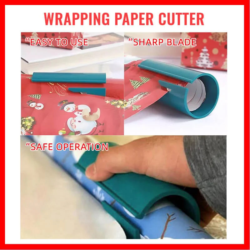 Wrapping Paper Cutter, Rippin Wrapper, Paper Cutter, Christmas