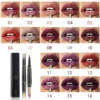 16 Color Long Lasting Lipstick Lipstick + Lip Liner Combo