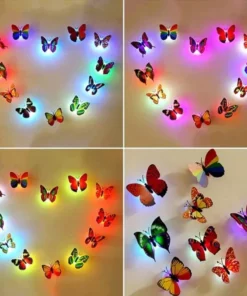 3D LED Butterfly Decoration Night Light