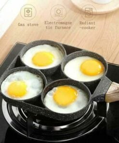 4 Hole Maifanshi Stone Non-Stick Egg Ham Pot