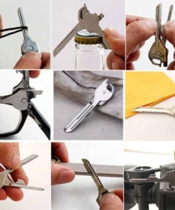 6-in-1 Multi-Functional Keychain Multi-Tool