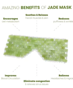 Acupuncture Lymphatic Fluid Relief Jade Mask