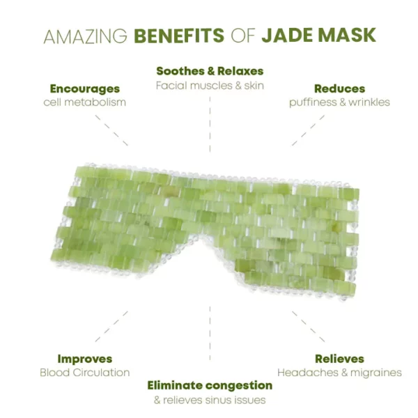 Acupuncture Lymphatic Fluid Relief Jade Mask