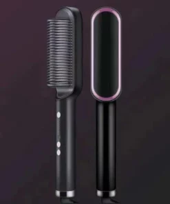 Anti Fuzzy Hair Straightener Brush