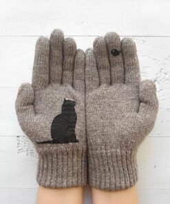 Cat Fan Cotton Gloves-Buy More Save More