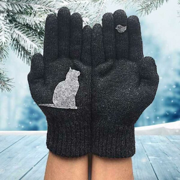 Cat Fan Cotton Gloves-Buy More Save More
