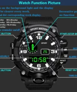 Multifunctional Waterproof Outdoor Sports Watch