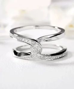 Special Bond Rectangle Interlocking Ring